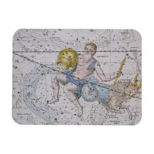 Aquarius och Capricorn, från "en himmelsk Magnet