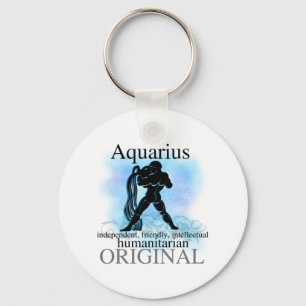 Aquarius om dig nyckelring