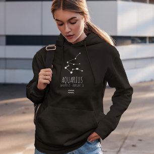 Aquarius Personlig Zodiac Constellation T Shirt