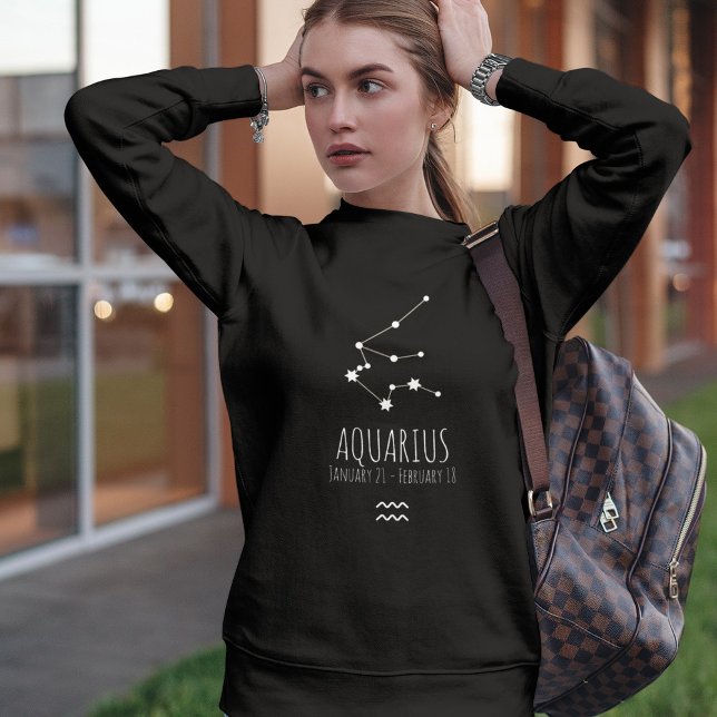 Aquarius | Personlig Zodiac Constellation T Shirt (Skapare uppladdad)