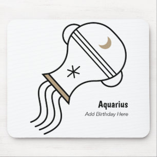 Aquarius personligen vatten Barer zodiac Musmatta