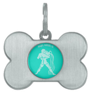 Aquarius Pet Id-Märkre ID-bricka Husdjur