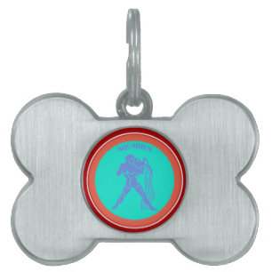 Aquarius Pet Id-Märkre ID-bricka Husdjur