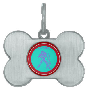 Aquarius Pet Id-Märkre ID-bricka Husdjur