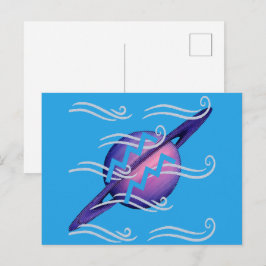 Aquarius Post Card Vykort