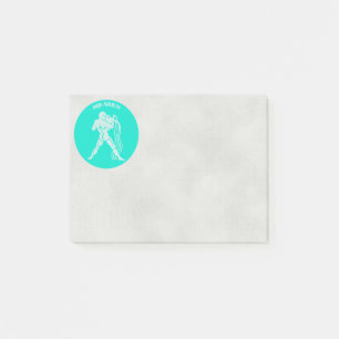 Aquarius Post-it-anteckningar Post-it Block