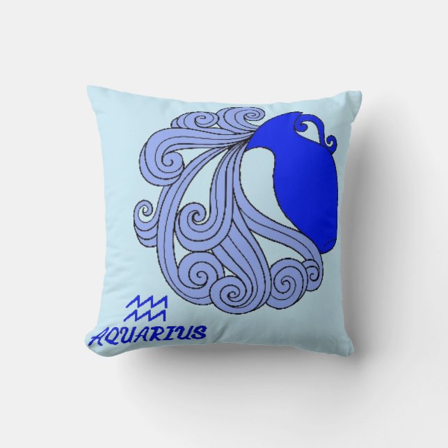 Aquarius Reversible Dekorativ kudde (Framsida)