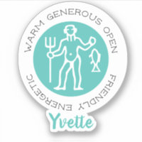 Aquarius Sticker