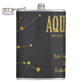 Aquarius Stjärntecken Fickplunta