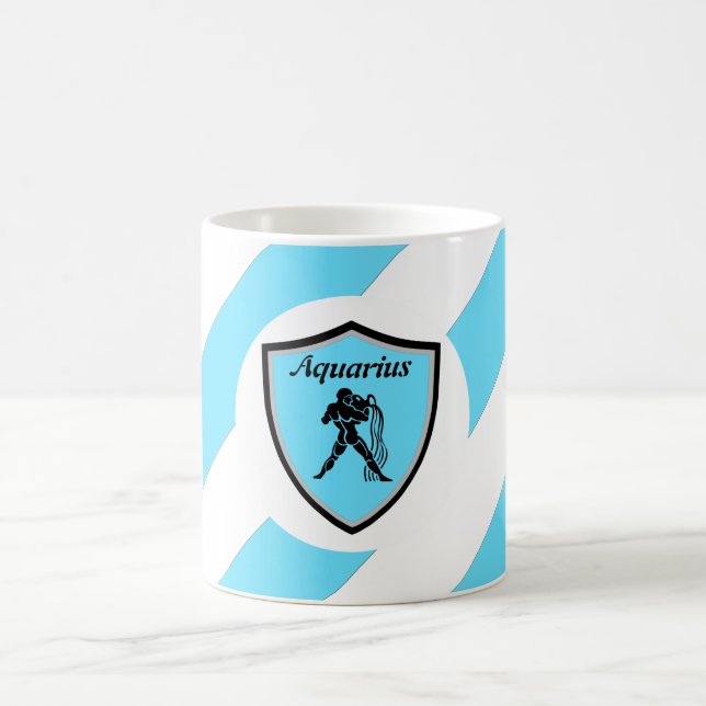 Aquarius symbol kaffemugg (Center)