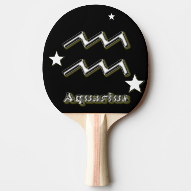 Aquarius symbol pingisracket (Framsidan)