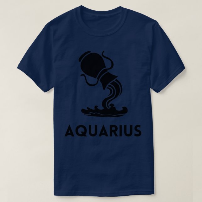 Aquarius T Shirt (Design framsida)