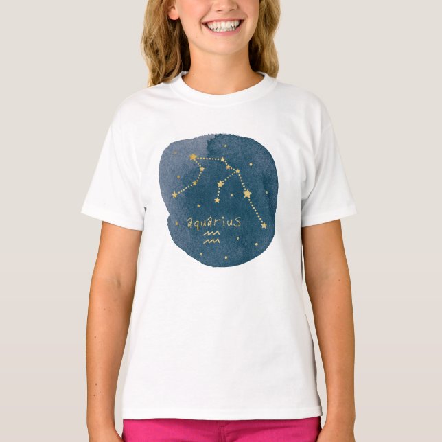 Aquarius T Shirt (Framsida)