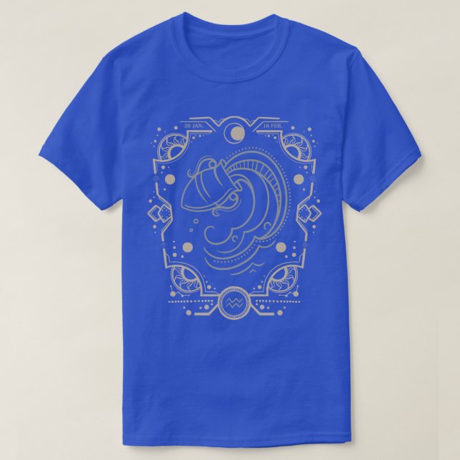 Aquarius T Shirt (Design framsida)