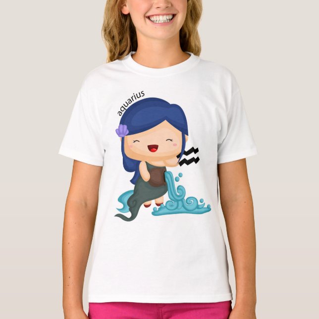 Aquarius T Shirt (Framsida)