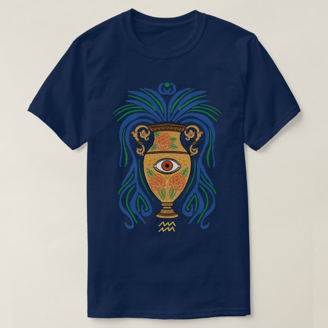 Aquarius T Shirt (Design framsida)