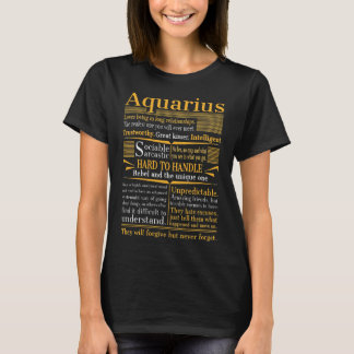 Aquarius T Shirt, Aquarius Birthday t-shirt