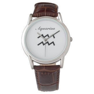Aquarius-tecken på Zodiac. Manar Watches Armbandsur