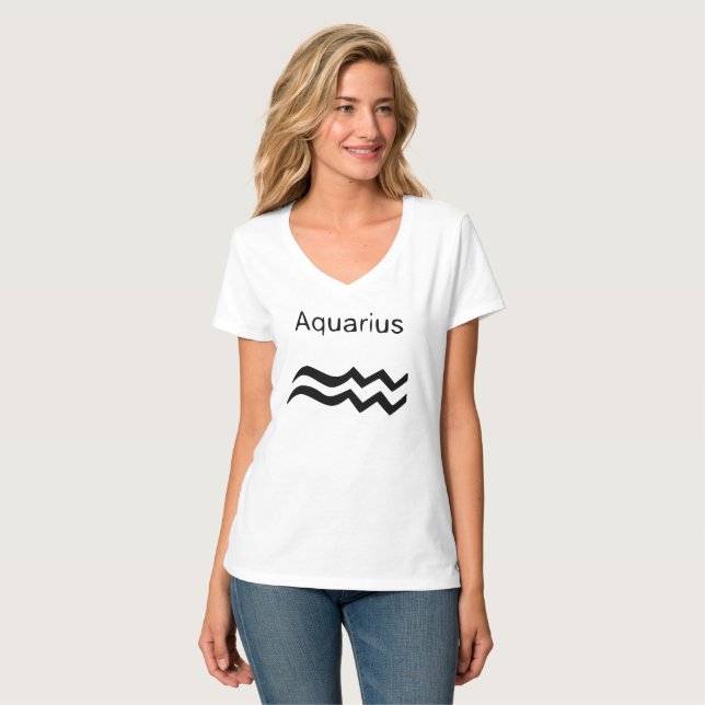 Aquarius Tee (Hel framsida)