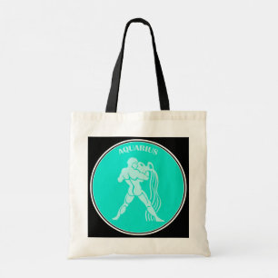 Aquarius Tote Bag Tygkasse