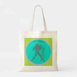 Aquarius Tote Bag Tygkasse