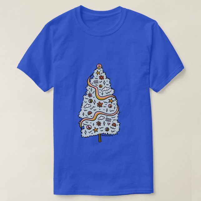 Aquarius Träd T Shirt (Design framsida)