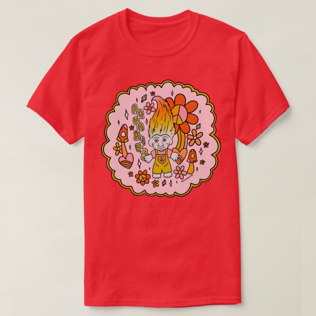 Aquarius Troll T Shirt (Design framsida)