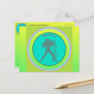 Aquarius vycard vykort