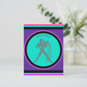Aquarius vycard vykort