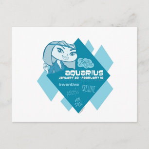 Aquarius vycard vykort