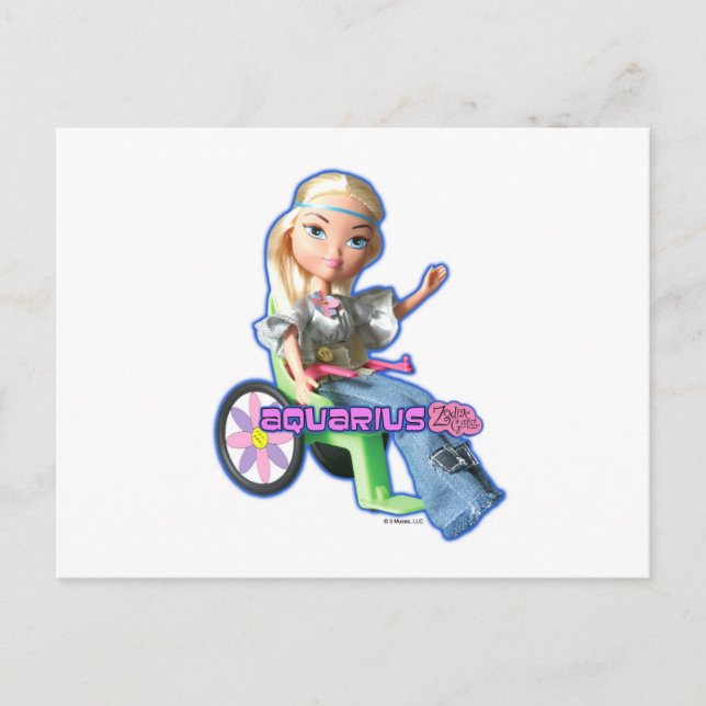 Aquarius vycard vykort (Framsida)