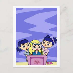 Aquarius vycard vykort