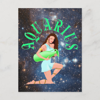 Aquarius vycard vykort