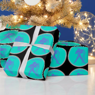 Aquarius Wrapping Papper Presentpapper