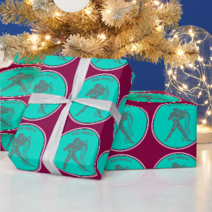 Aquarius Wrapping Papper Presentpapper