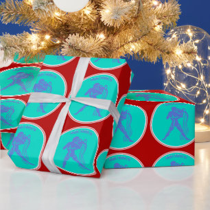 Aquarius Wrapping Papper Presentpapper