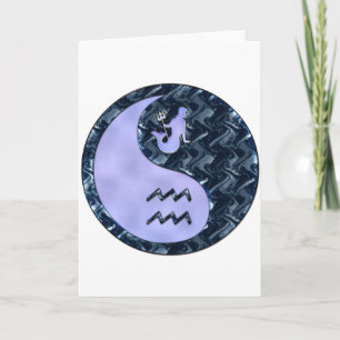 Aquarius Yin Yang Kort