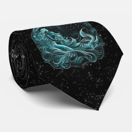 Aquarius Zodiac Astrological Sign Neck Tie Slips