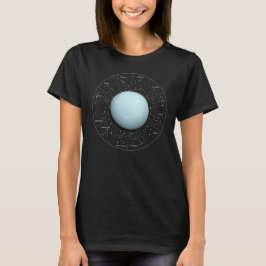 Aquarius Zodiac Astrological Sign - Planet Uranus T Shirt
