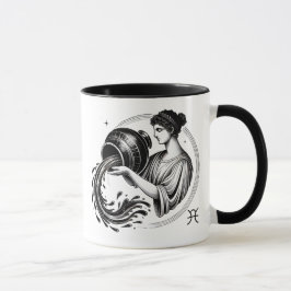 Aquarius Zodiac Astrology Mugg