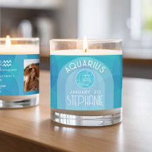 Aquarius Zodiac Astrology-tecken Foto Birthdate