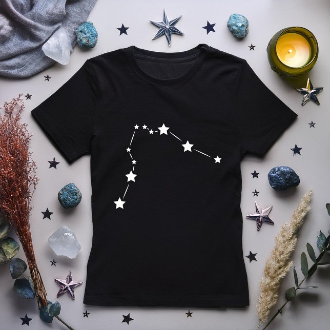 Aquarius Zodiac Constellation T Shirt (Skapare uppladdad)