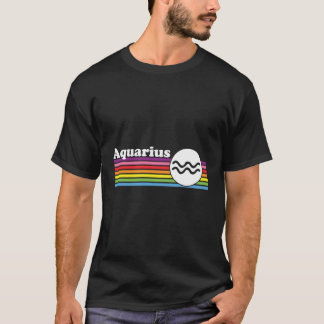 Aquarius Zodiac för kvinnor och Manar T Shirt