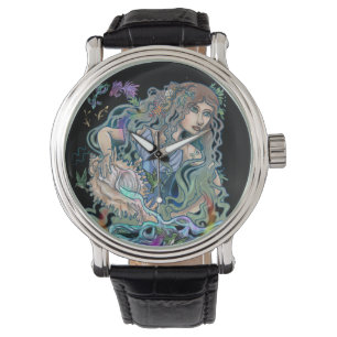 Aquarius Zodiac-handklocka Armbandsur