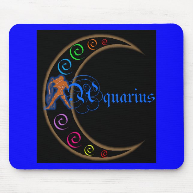 Aquarius Zodiac Musmatta (Framsidan)