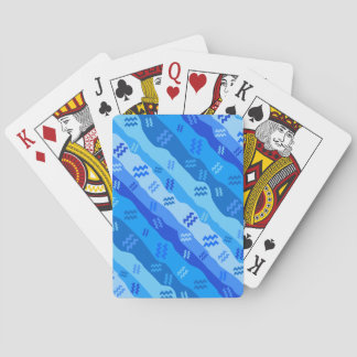Aquarius Zodiac Rand Casinokort