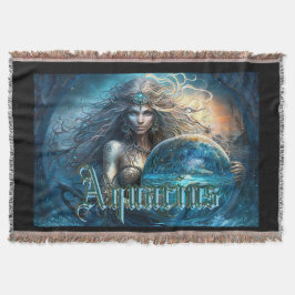 Aquarius Zodiac-tecken Filt