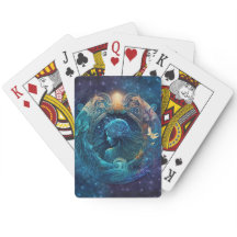 Aquarius Zodiac-tecken Vattenfärgsdesign