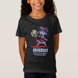 Aquarius Zombie T Shirt