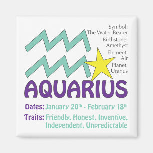 Aquariusdragmagnet Magnet